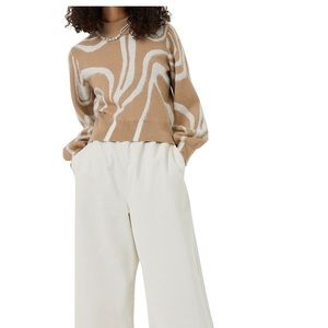 NWOT French connection Maryssa Jaquard Sweater